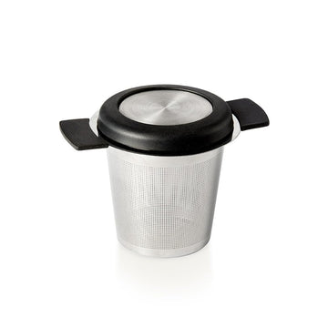 Stainless Steel Tea Infuser with Lid - Tea Theory